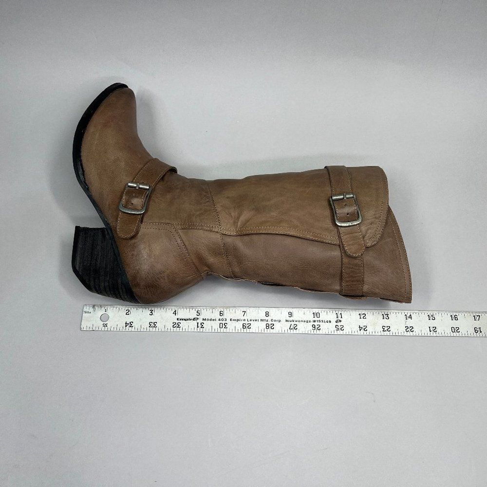 Naughty Monkey Women's‎ Size 9 Brown Leather Boots - Picture 10 of 14